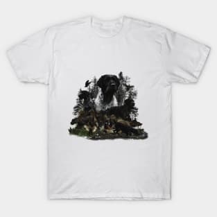 German Wirehaired Pointers T-Shirt